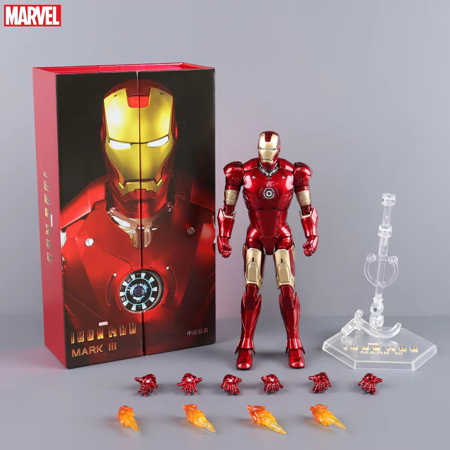 ZD Toys Marvel Avengers Iron Man Actionfigur - Bild 2