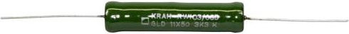 KRAH Draht-Widerstand axial bedrahtet 100 Ohm 11W 10% grün - Bild 1