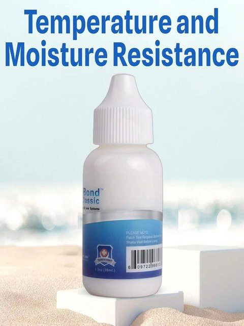 Kleber für unsichtbare Perücken, wasserdicht und ölbeständig, Unisex - Bild 1