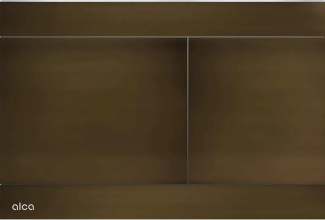 Alcadrain Betätigungsplatte FUN-ANTIC Dual Flush in Bronze-Antik Messing matt - Bild 1