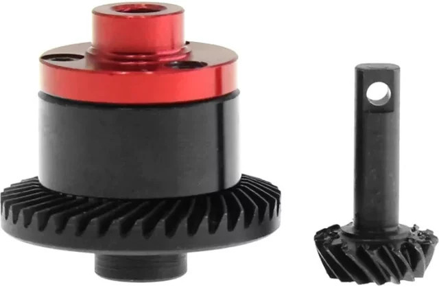 Traxxas Upgrade HD Stahl-Spiralgetriebe 39T/15T Diff, 1:16, Metall - Bild 1