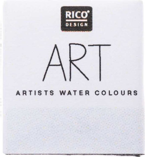 Rico Design ART Künstler Aquarellfarbe Weiß im halben Näpfchen - Bild 1