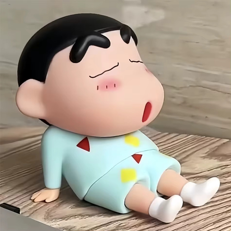 Bandai Crayon Shin-Chan Figuren Telefon Halter, Puppe, Kunststoff - Bild 2