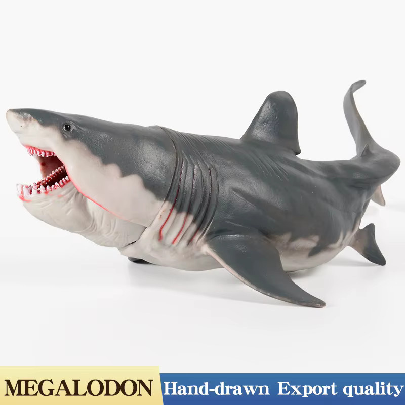 Savage Marine Megalodon Hai-Actionfigur, Meerestiere, Kunststoff - Bild 2