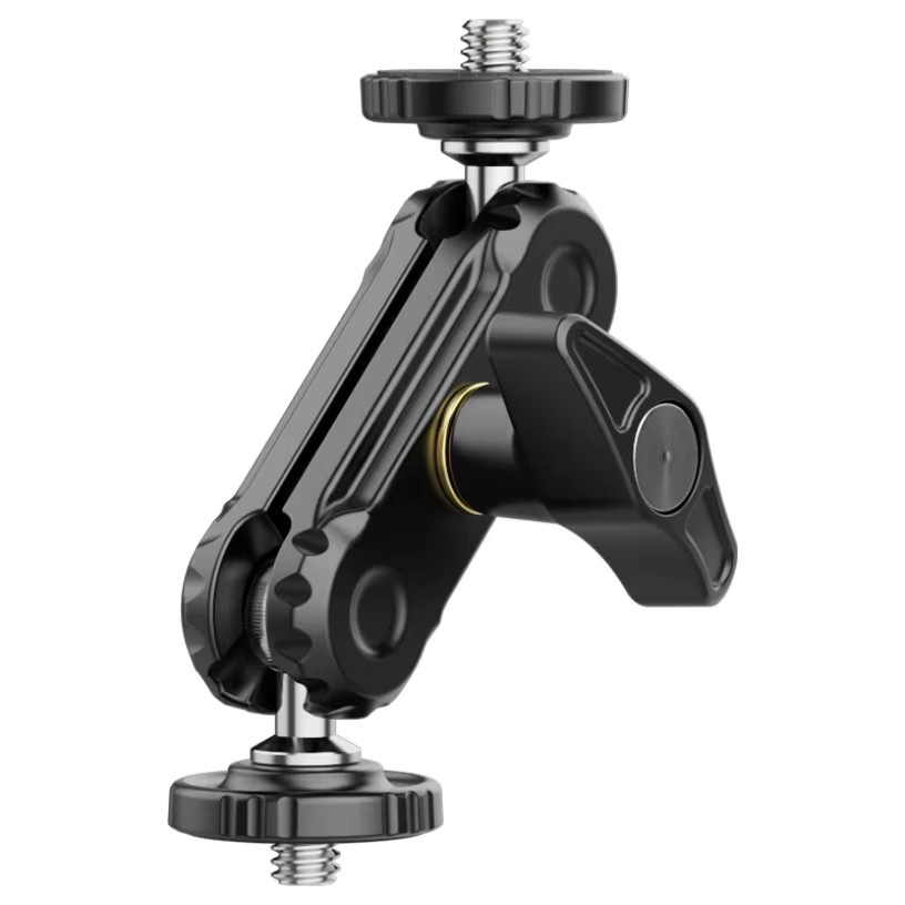 VIKEFON Magic Arm Halter mit 360 Grad Kugelköpfen und 1/4 Zoll Schraubhalterung in Schwarz für Kamera, Video, Licht, Monitor, Fotografie, DSLR, Mikrofon - Bild 2