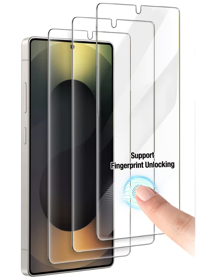 NNBILI 3-teiliges Premium Displayschutz Set aus gehärtetem Glas für Samsung Galaxy S26 Ultra, transparent, 9H+ Härte - Bild 7