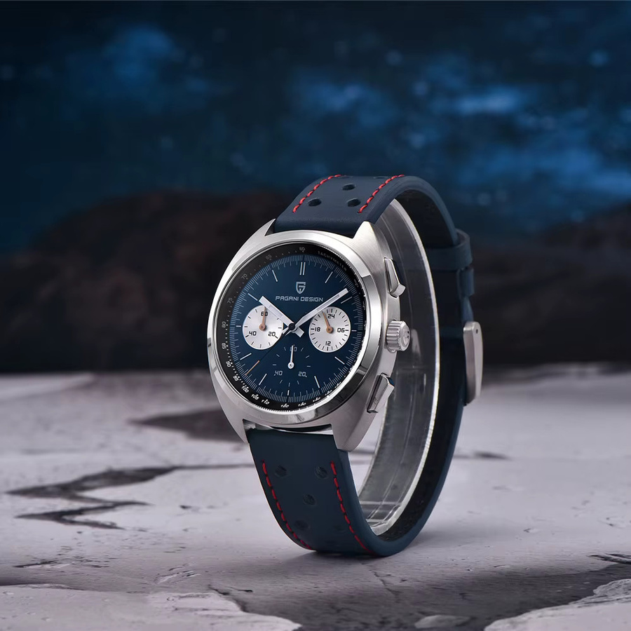 Pagani Design Chronograph, Quarz, Edelstahl, Saphirglas, Herren - Bild 2