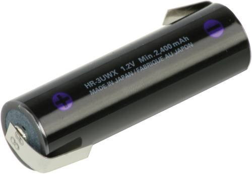 Panasonic eneloop Pro ZLF Spezial-Akku Mignon AA mit Z-Lötfahne NiMH 1.2V 2450 mAh in Schwarz - Bild 1