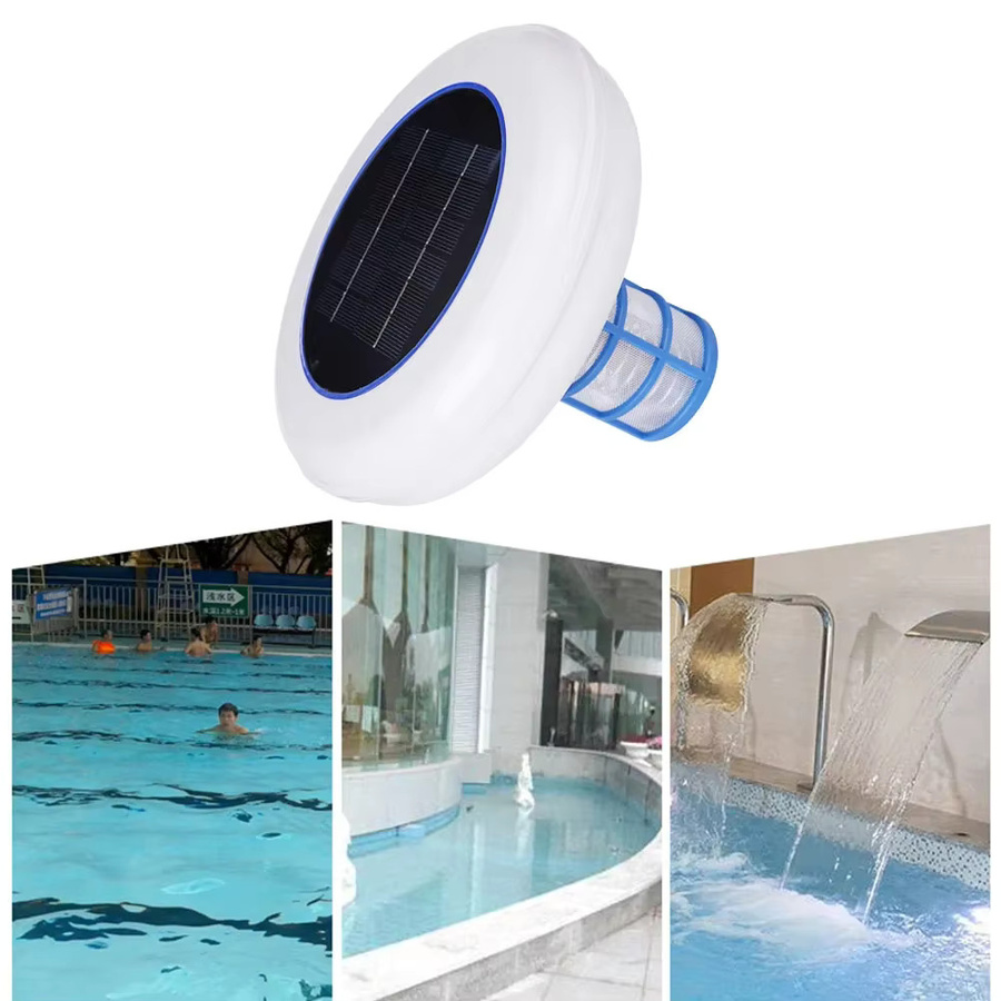 APWIKOGER Solar Pool-Ionisator mit Kupfer- und Silber-Anoden zur Algenbekämpfung und Schwimmbadreinigung für den Outdoor-Einsatz - Bild 2