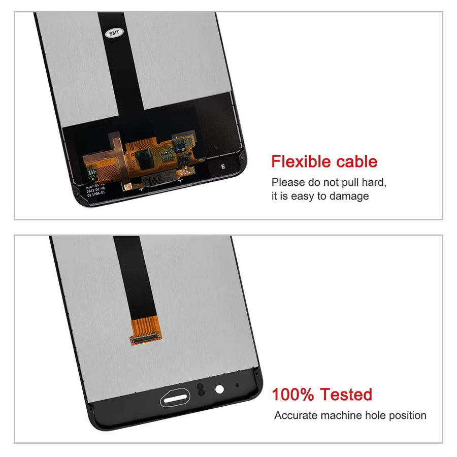 Huawei P10 Plus LCD Touch Screen Ersatz Display mit Rahmen in Schwarz für VKY-L09 und VKY-L29 - Bild 3