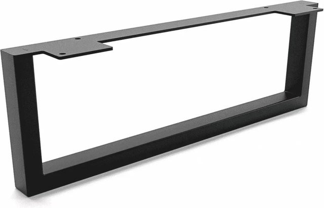 HEVVA Möbelbein GRAZ in Schwarz, Höhe: 15 cm, Tiefe: 45 cm - Bild 1