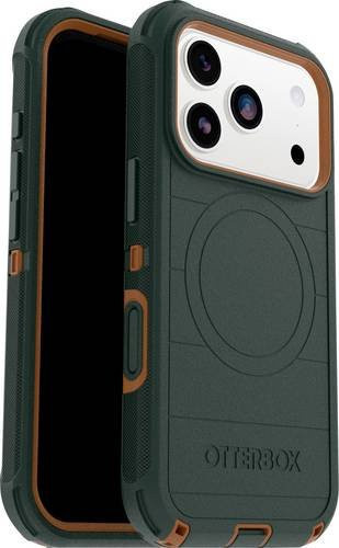 OtterBox Defender Pro Handyhülle für Apple iPhone 17 Pro mit MagSafe Magnet in Grün - Bild 1