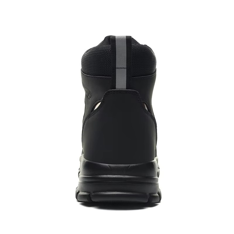Wasserdichte Sicherheitsstiefel für Herren mit Stahlkappe und durchstichsicherem Schutz in Schwarz - Bild 3
