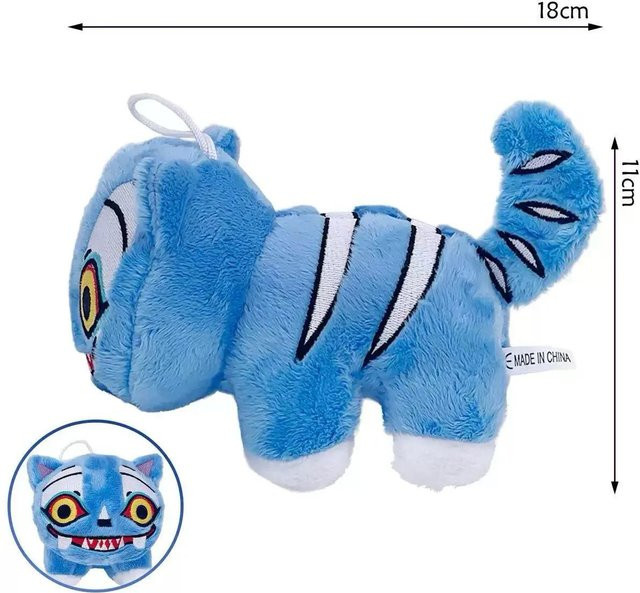 Anime Kpop Dämonenjäger Plüsch, Lila Tiger, ab 14 Jahren - Bild 1