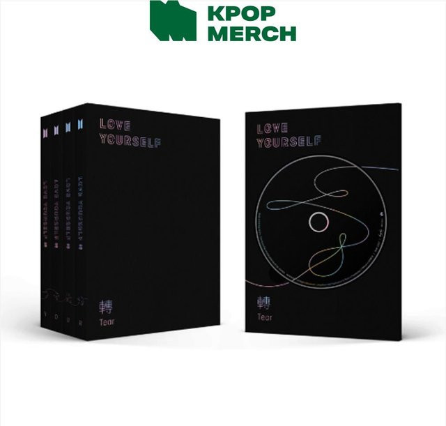 BTS Album Love Yourself Tear 4. R Version CD in Schwarz - Bild 1