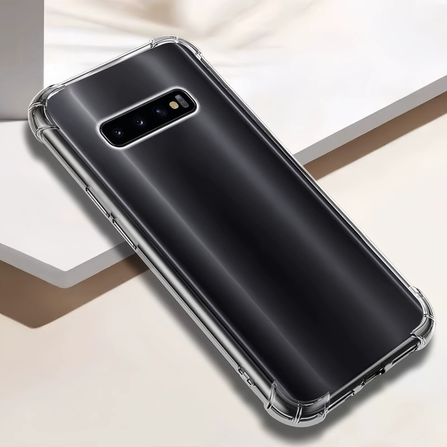 Transparente TPU-Handyhülle mit stoßfestem Schutz für Samsung Galaxy S10+, S10 und S10e - Bild 4