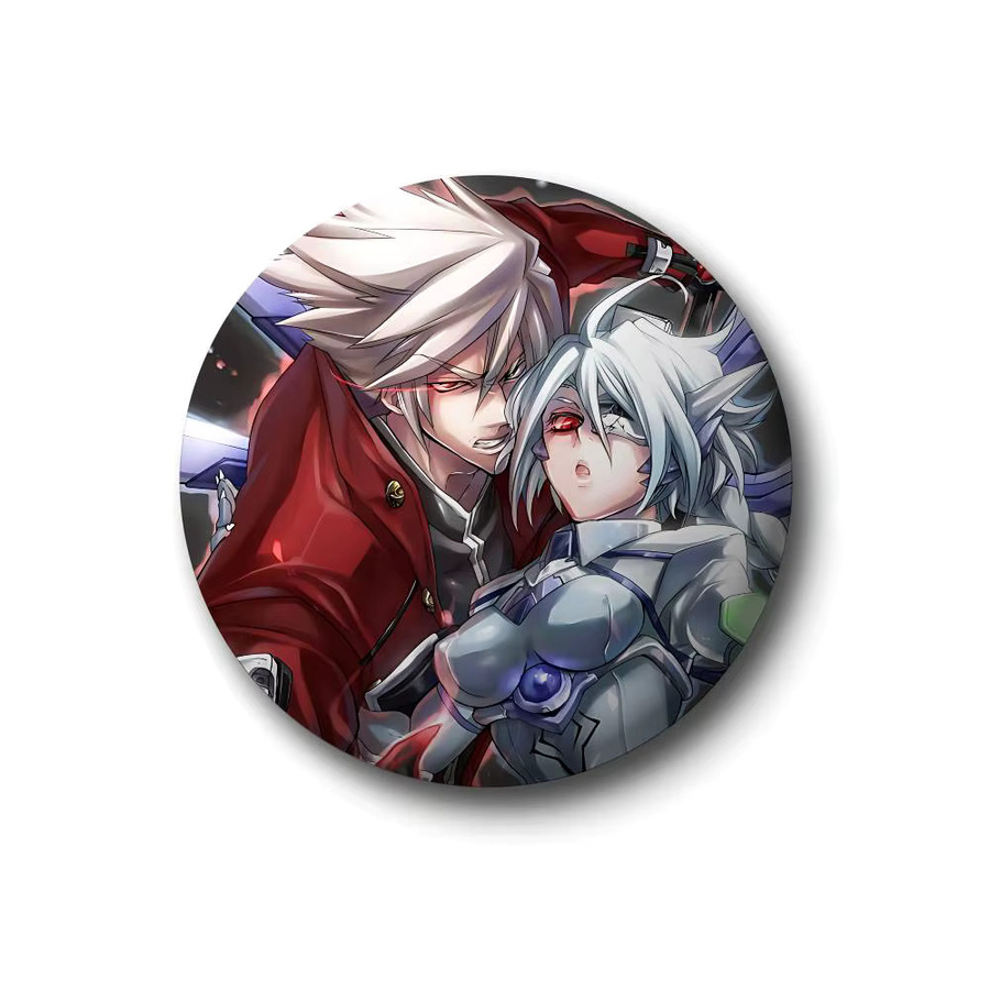 B-Blazblue Brosche, Runde Cartoon Idol Cosplay Abzeichen, Unisex - Bild 6