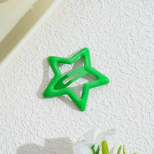 Haarspangen Stern, Bunt, Kinder - Bild 1