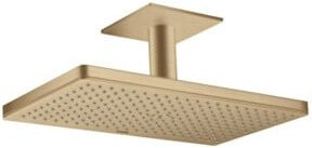 Hansgrohe Axor Kopfbrause Decke Rain in Brushed Bronze, Rechteckig, Breite: 46 cm, Tiefe: 30 cm - Bild 1