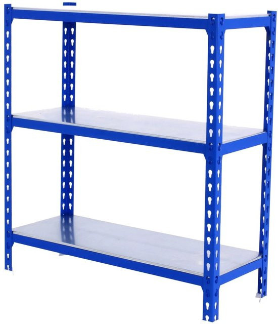 PROREGAL Schwerlastregal Small Metal Shark Blau-Verzinkt, H x B x T: 100 x 110 x 40 cm - Bild 1