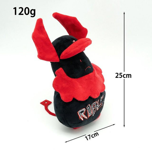 Yiran toy 1 Roblox Verlassener Gast 666 Plüschtier Schwarz Rot 14+J - Bild 1