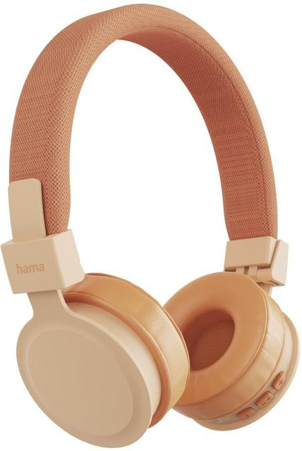 Hama Bluetooth On-Ear Kopfhörer Freedom Lit III in Orange mit Mikrofon und faltbarer Bauweise - Bild 1