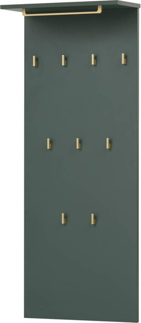 Schildmeyer Garderobenpaneel Kent mit 9 Haken, waldgrün, B/H/T: 50 x 110,6 x 20,9 cm - Bild 3