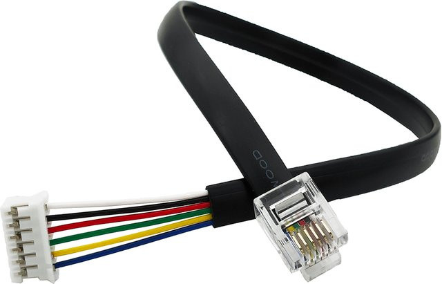 Coorle RJ12-Kabel 6P6C zu PH2.0 6P Modulares 6-adriges Verbindungskabel mit 2,0 mm Anschlussabstand - Bild 1