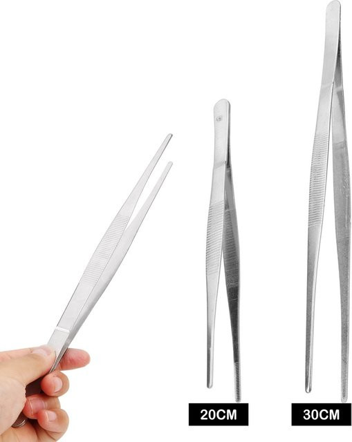 NICEYARD Grillzange aus Edelstahl in Silber, Länge: 30 cm - Bild 1