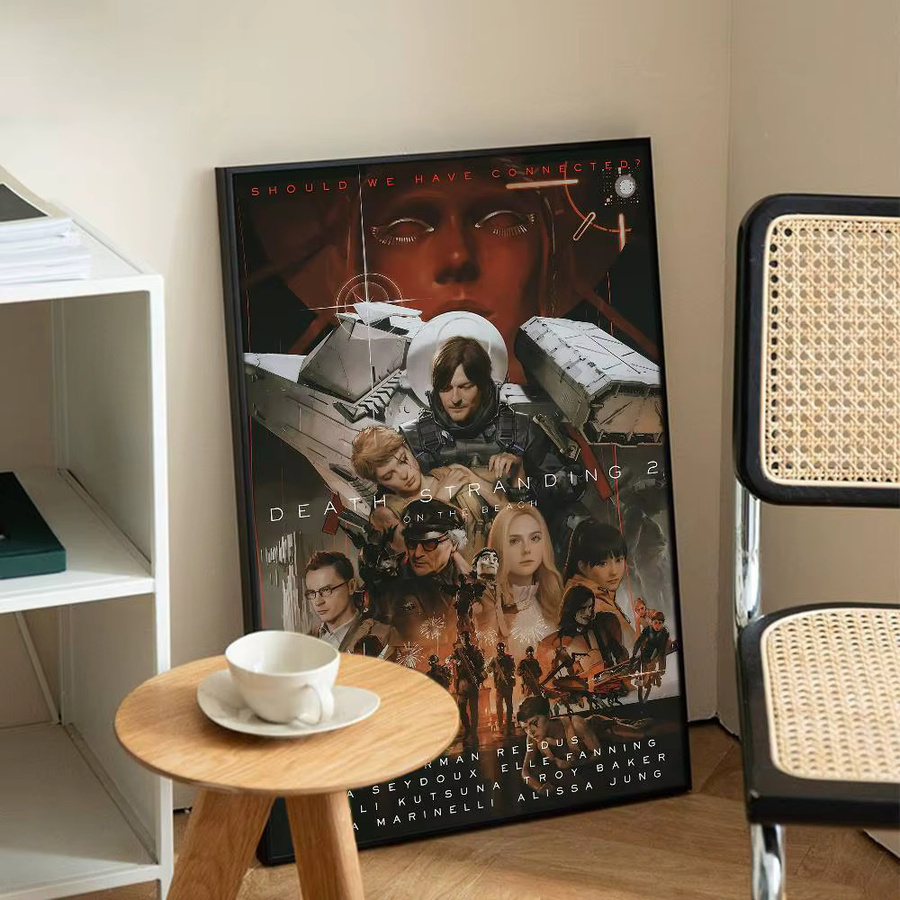 Selbstklebendes Kunstposter Death Stranding 2 Whitepaper-Druck für deine Heimdekoration - Bild 5
