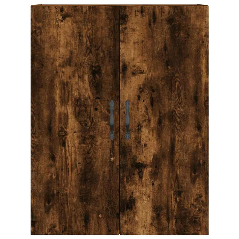 Vidaxl Hängeschrank in Geräuchertem Eichen-Design mit Drehtüren, Braun, B/T/H: 69,5 x 34 x 90 cm - Bild 3