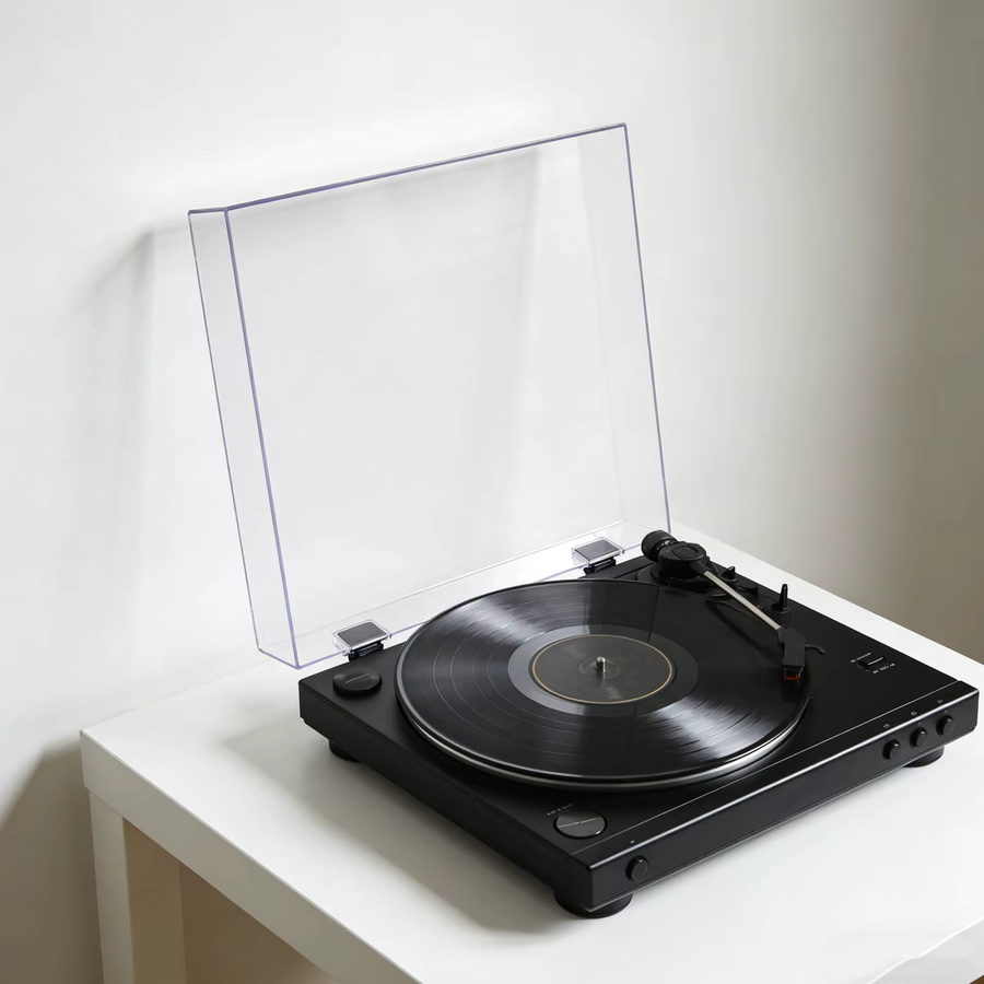 Foxnovo Staubschutzhülle aus Acryl für Plattenspieler, transparent - Bild 2