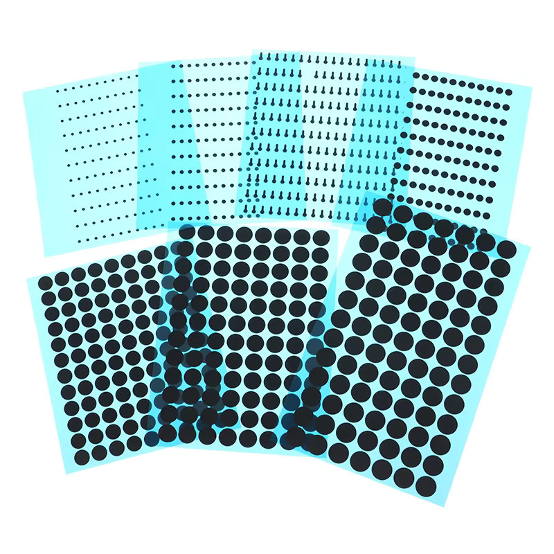 JETTING Leitfähige Gummipads in Schwarz für Tastatur-Reparatursätze und IR-Fernbedienungen, verschiedene Stärken von 1,5 mm bis 9 mm - Bild 4
