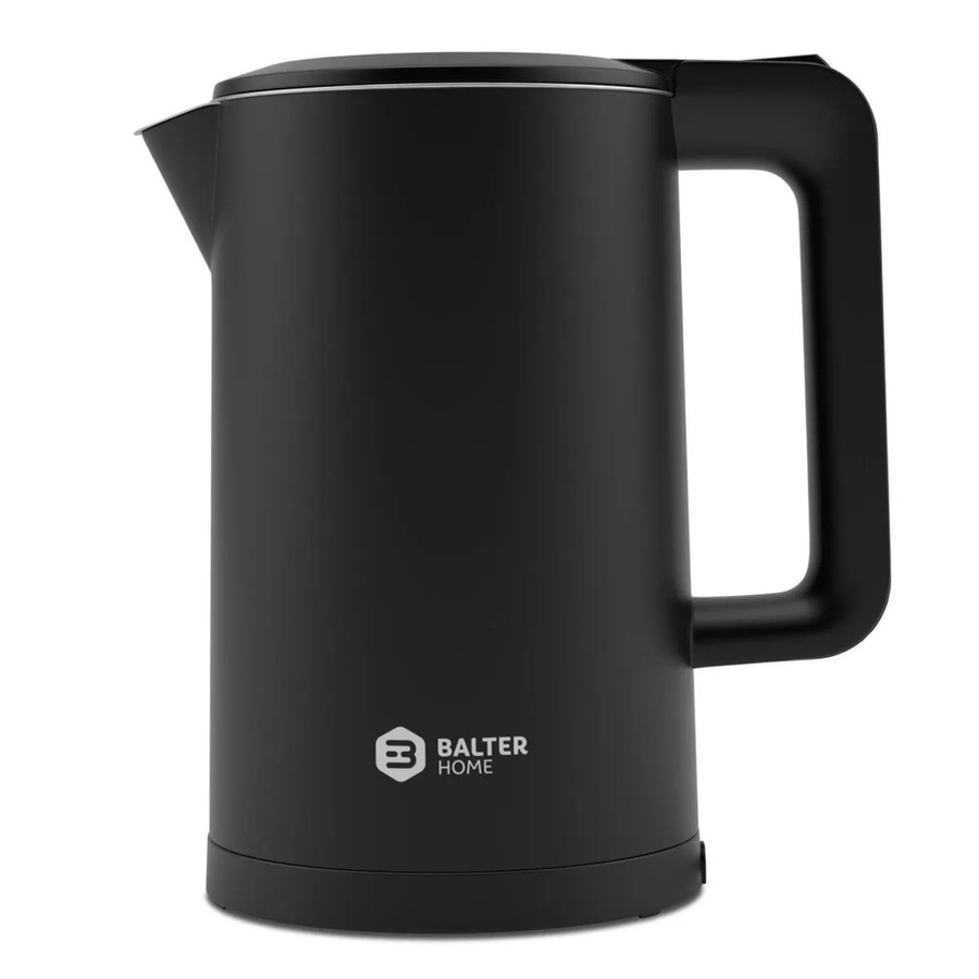 Balter Wasserkocher WK-4 Edelstahl Doppelwand Design BPA Frei Schwarz - Bild 2