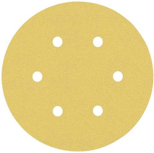Bosch Expert C470 Exzenterschleifpapier-Set gelocht für Holz und Farbe, Durchmesser: 150 mm, Körnung: 60, 120, 240, Gelb - Bild 1