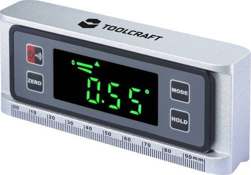 TOOLCRAFT TO-9616512 Digitaler Winkelmesser 360° - Bild 1