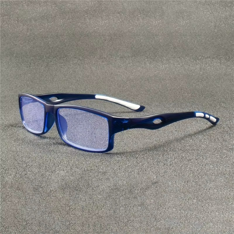 BMAD Lesebrille, Vollrand, Rechteckform, Kunststoff, Unisex - Bild 2