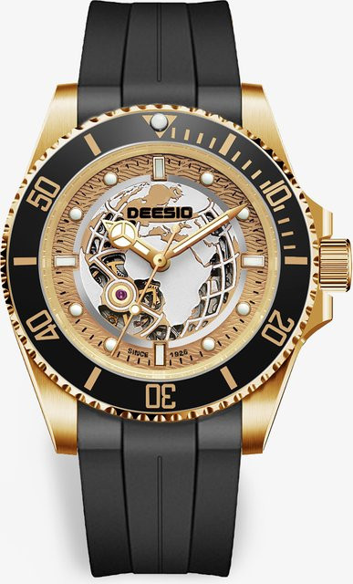 Deesio Armbanduhr Automatik, Edelstahl, 41 mm, Herren - Bild 1