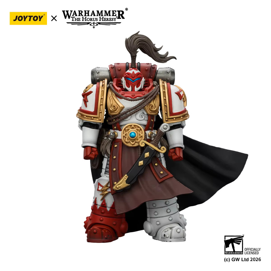 JOYTOY Warhammer The Horus Heresy White Scars Qin Xa Hibou Khan Contemptor Dreadnought, Actionfigur - Bild 2
