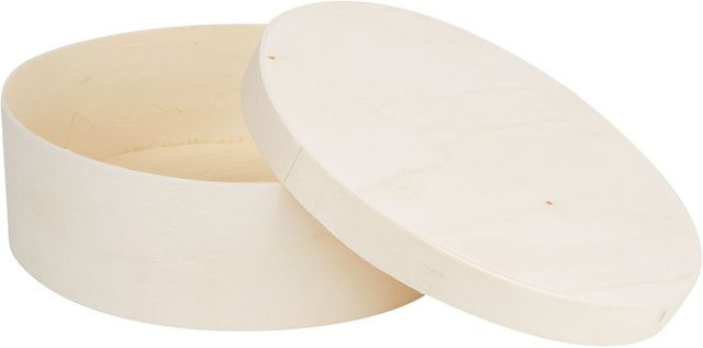 VBS Spanschachtel Rund in Beige mit Durchmesser: 15 cm - Bild 1