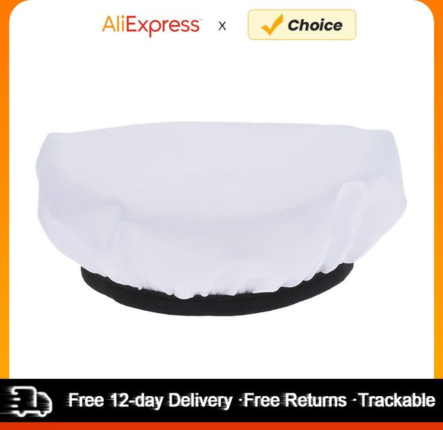 Weiches Diffusor-Tuch aus Nylon für 7 Zoll Standard Studio Strobe Reflektoren in Weiß - Bild 1