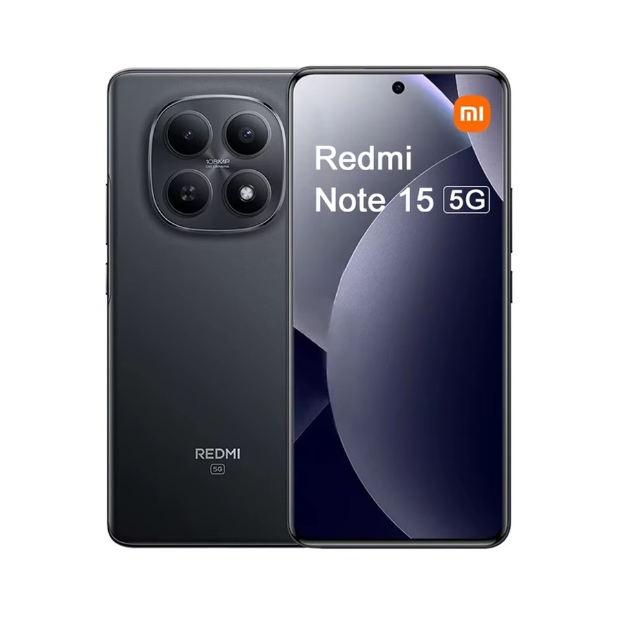 Xiaomi Redmi Note 15 5G Smartphone Globale Version in Schwarz mit 6,77 Zoll FHD Display, Snapdragon 6 Gen 3, 108MP Kamera, 5520mAh Akku, 45W Ladefunktion und NFC - Bild 5