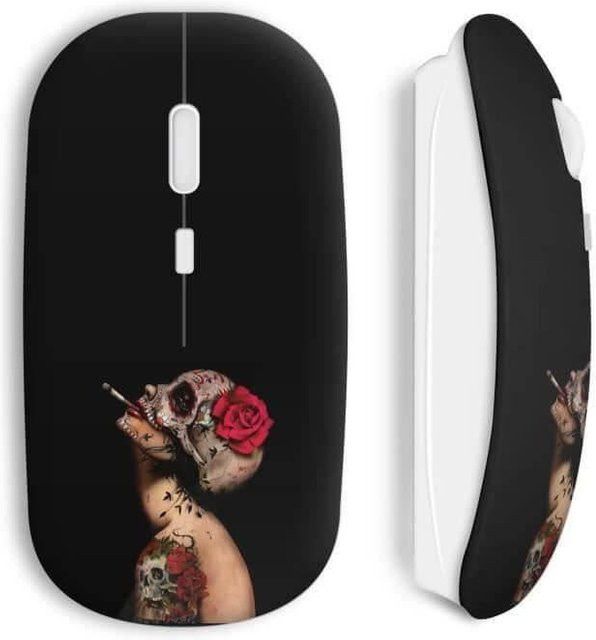 Dark Girl Kabellose Maus in Pink mit Wi-Fi-Funktion - Bild 1