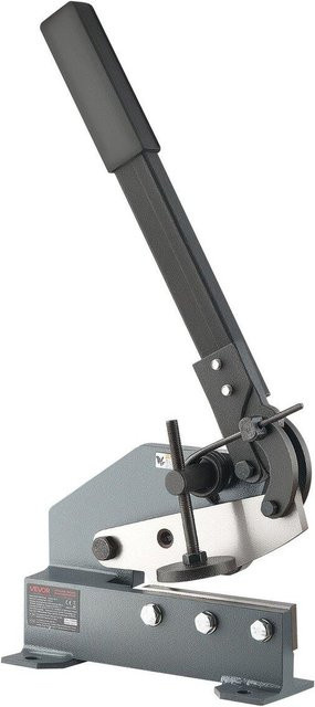 Manuelle Blechschere von Buying Solutions, MB aus Carbonstahl in Grau, 155 mm Hand-Plattenschere mit robustem Stahlrahmen und verlängertem Griff für hohe Präzision - Bild 1