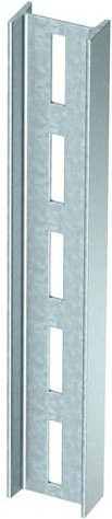 OBO Bettermann I-Stiel in Silber, L x B x H: 300,0 x 8,0 x 4,2 cm - Bild 1