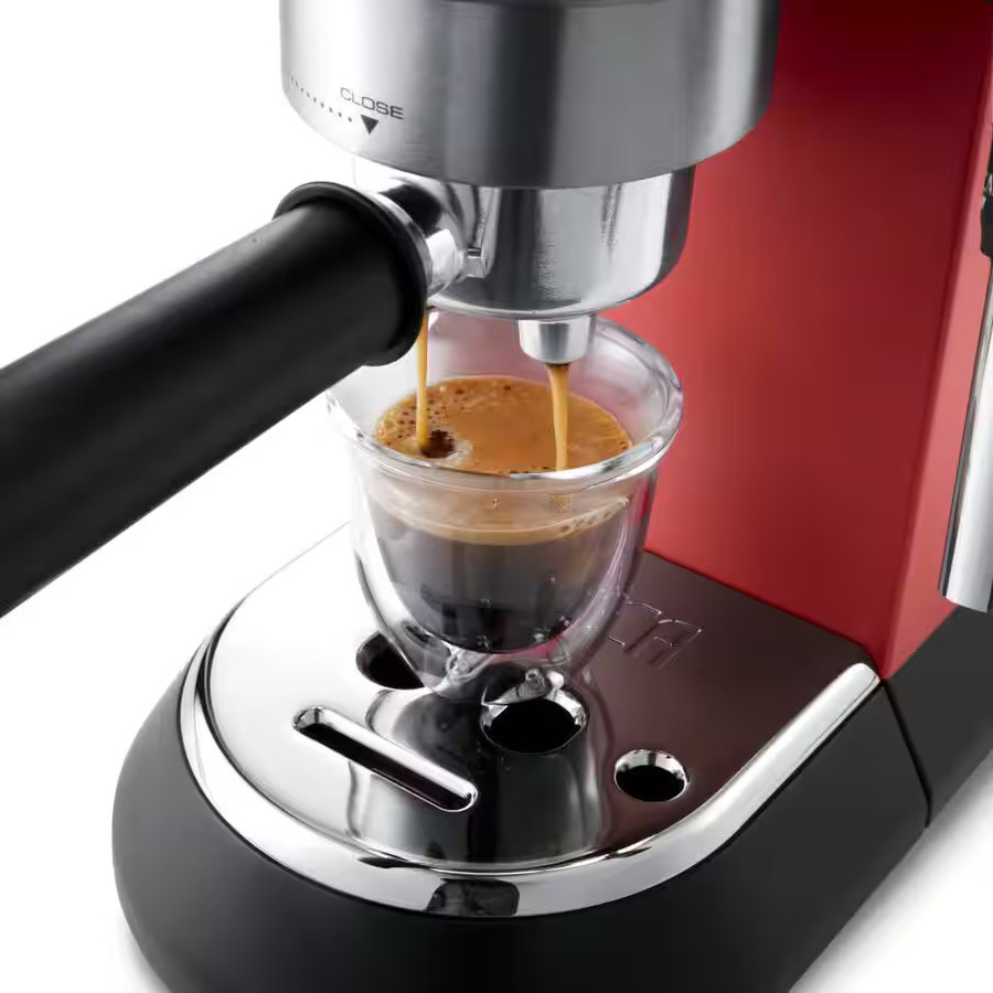 DeLonghi Dedica Style EC685.R Espressomaschine in Rot - Bild 5
