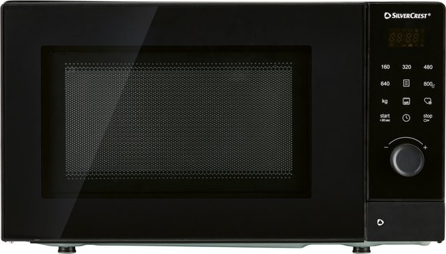 SILVERCREST Mikrowelle in Schwarz - Bild 1