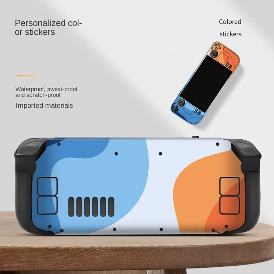 Langlebige Full Wrap Game Decals Steam Deck Schutzhülle in Multicolour als rutschfeste Gamepad-Aufkleber und Controller-Abdeckung - Bild 2