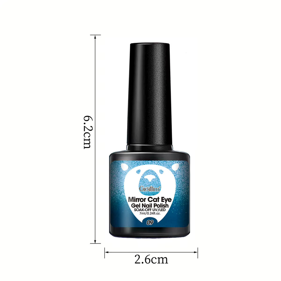Groillim Magnet-Nagellack, Hellviolett, 7 ml - Bild 3