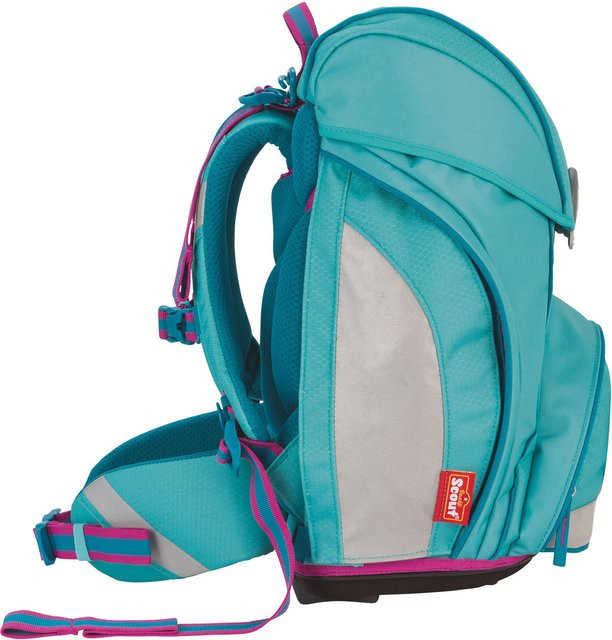 Scout Alpha Schulranzen-Set 4-teilig Dreamworld in Blue und Turquoise - Bild 1